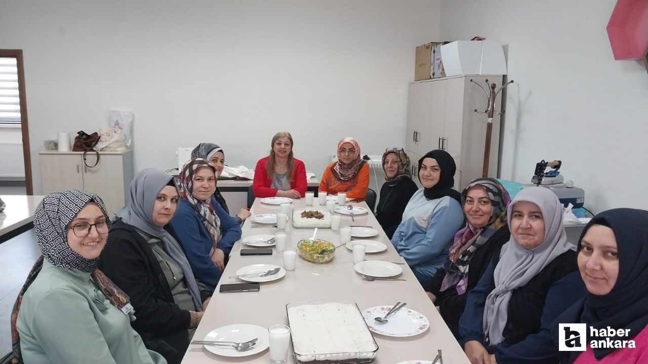 Pursaklar Belediyesi Hanımevinde Hıdırellez heyecanı yaşandı