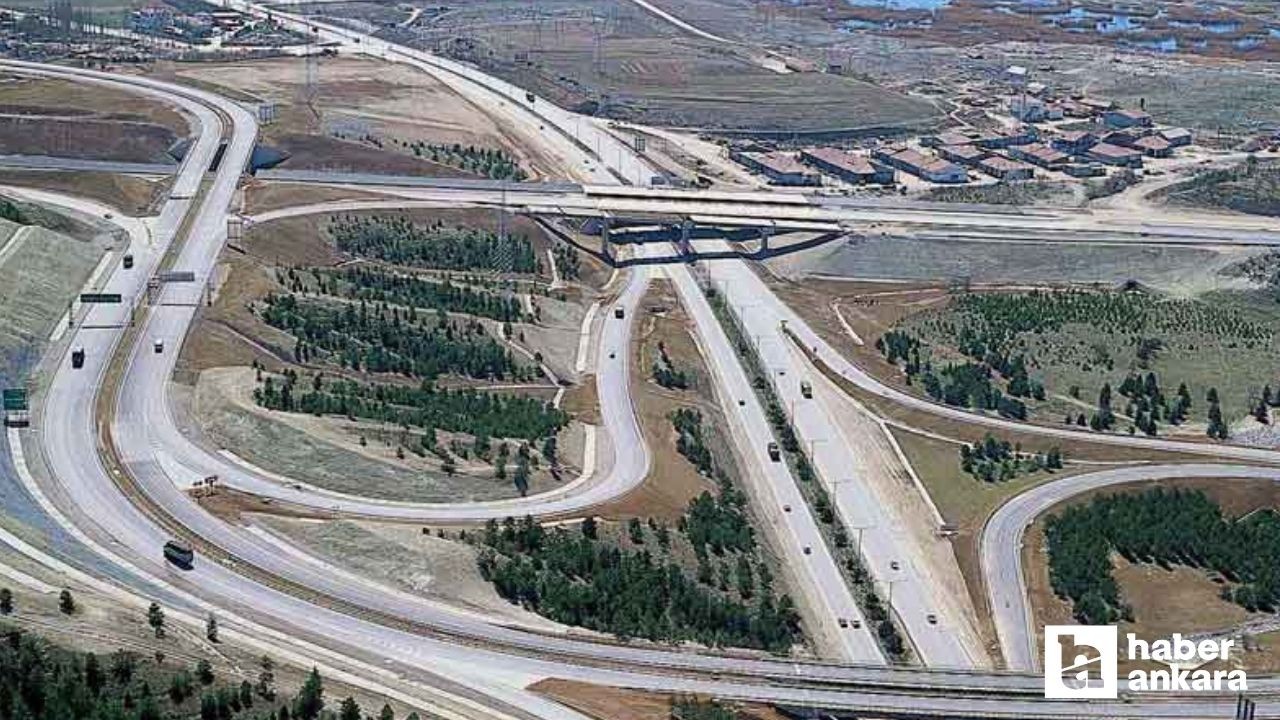 Ankara Çevre Otoyolu’nda şerit daraltması uygulanıyor