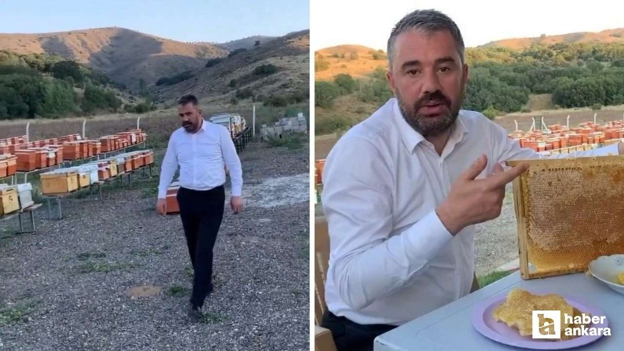 Pursaklar Belediyesi'nin ürettiği tescilli ballar ihtiyaç sahiplerine gidiyor