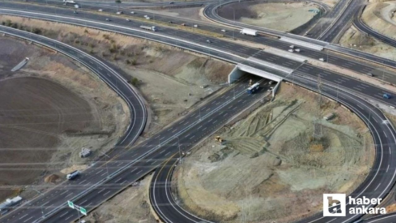 Ankara Çevre Otoyolu'nda derz onarım çalışması: Trafiğe kapatıldı