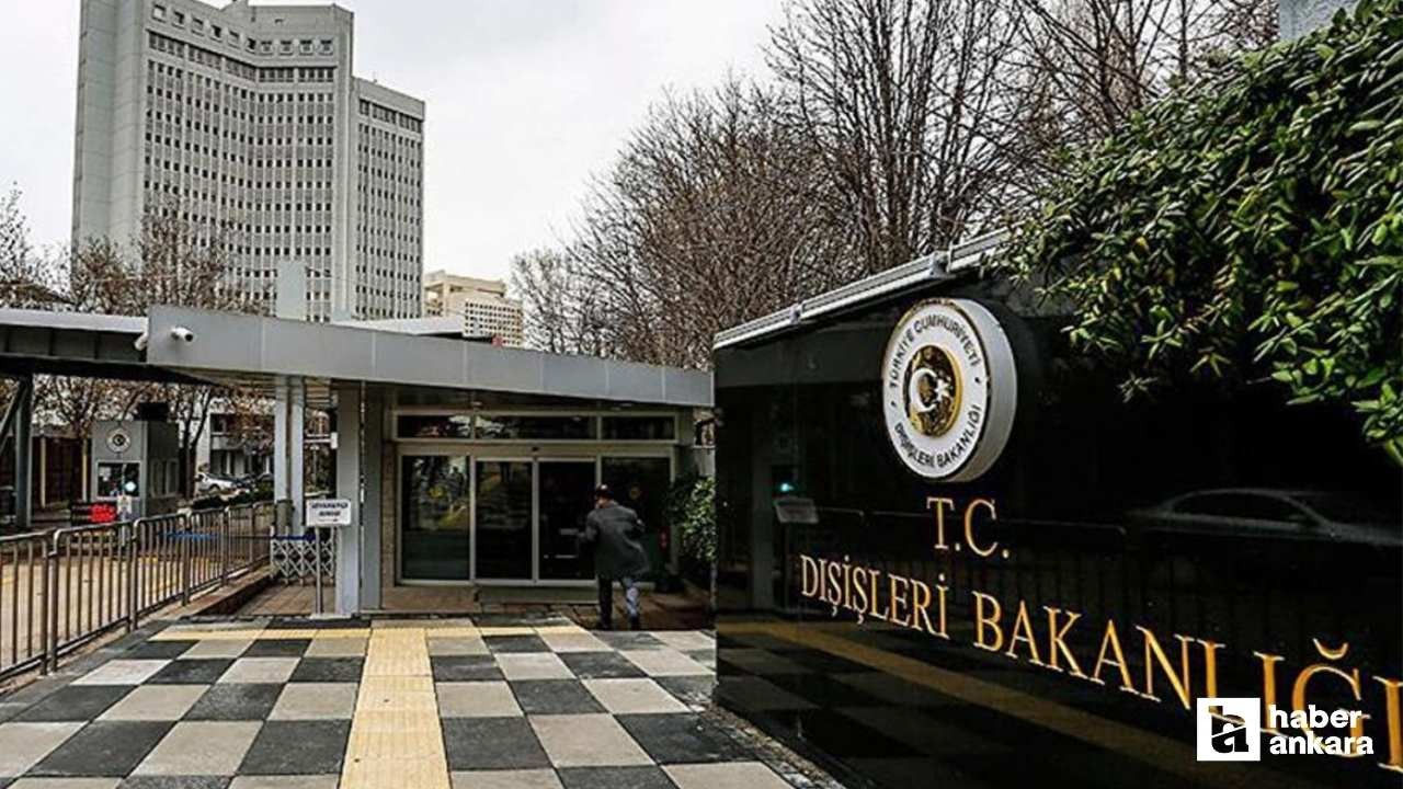 Dışişleri Bakanlığı'ndan AP'nin Türkiye raporuna tepki