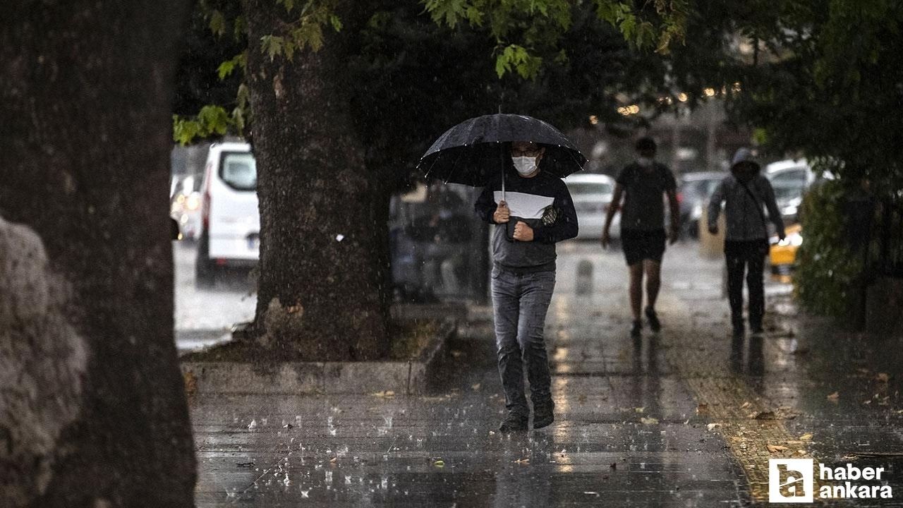 Meteoroloji, Ankara'nın önümüzdeki hafta yağış alacağı günleri açıkladı