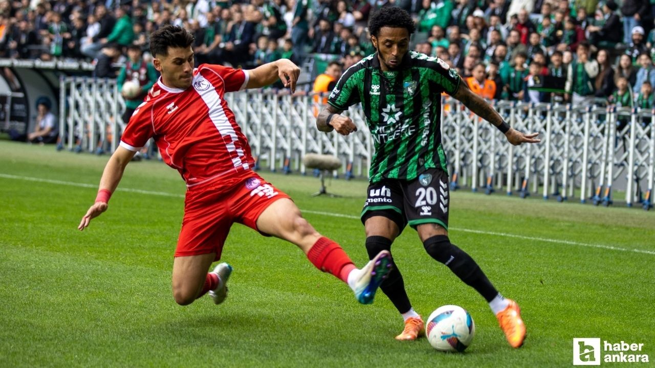 Keçiörengücü Kocaelispor'a 4-1 mağlup oldu
