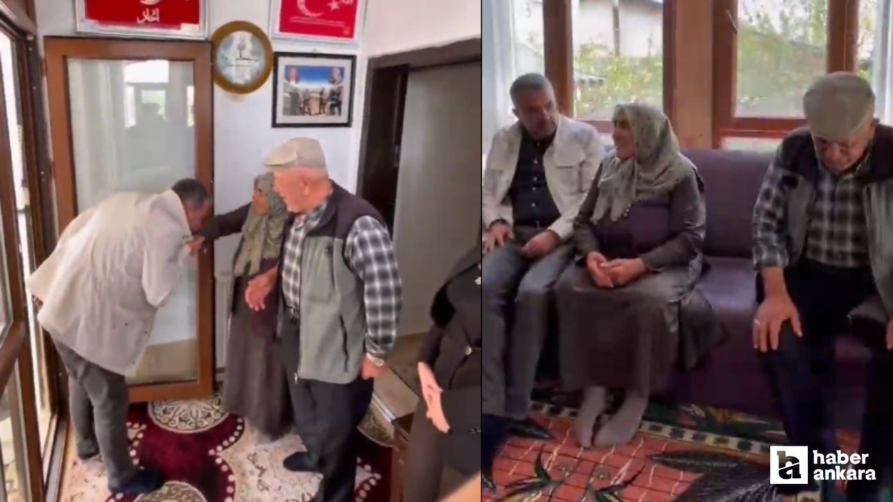 Pursaklar Belediye Başkanı Çetin Anneler Günü'nde şehit annelerini ziyaret etti