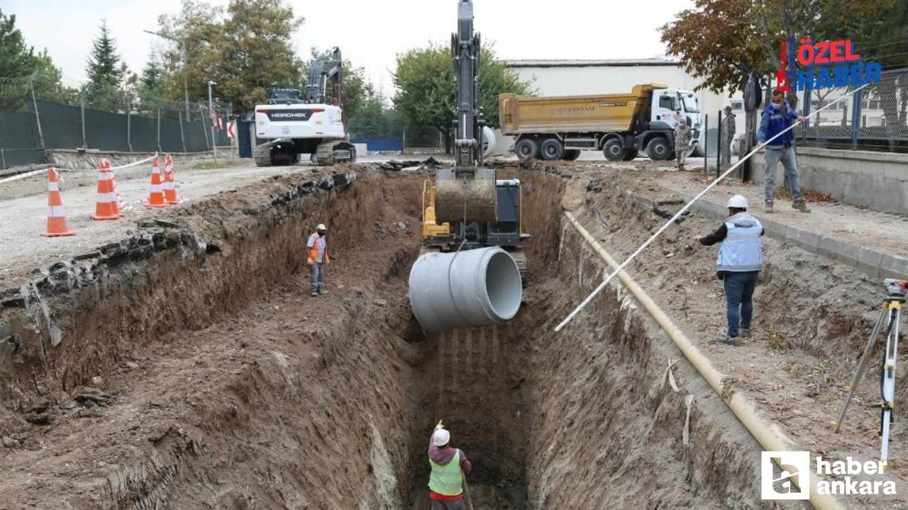 ASKİ'den Ankara'ya yeni içme suyu iletim hattı!