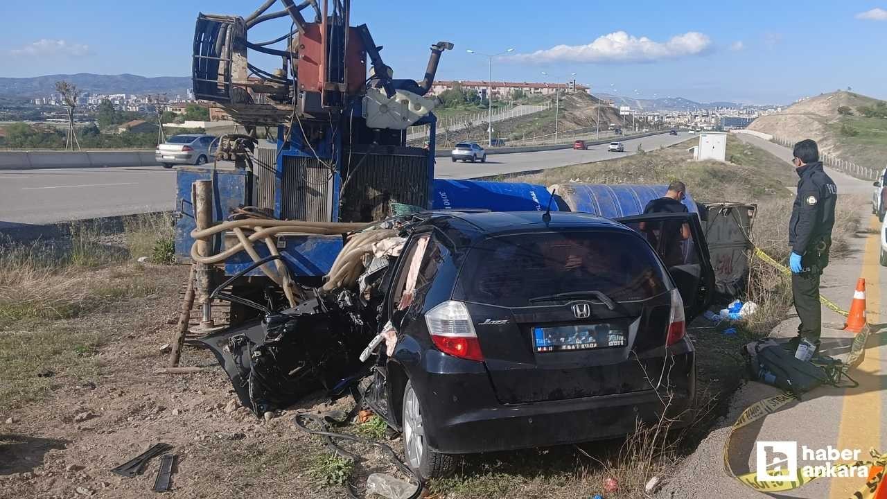 Etimesgut'ta gerçekleşen trafik kazasında anne ile oğlu hayatını kaybetti
