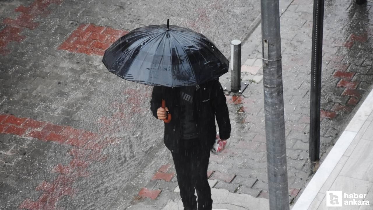 Meteoroloji'den 7 ile sağanak yağış uyarısı