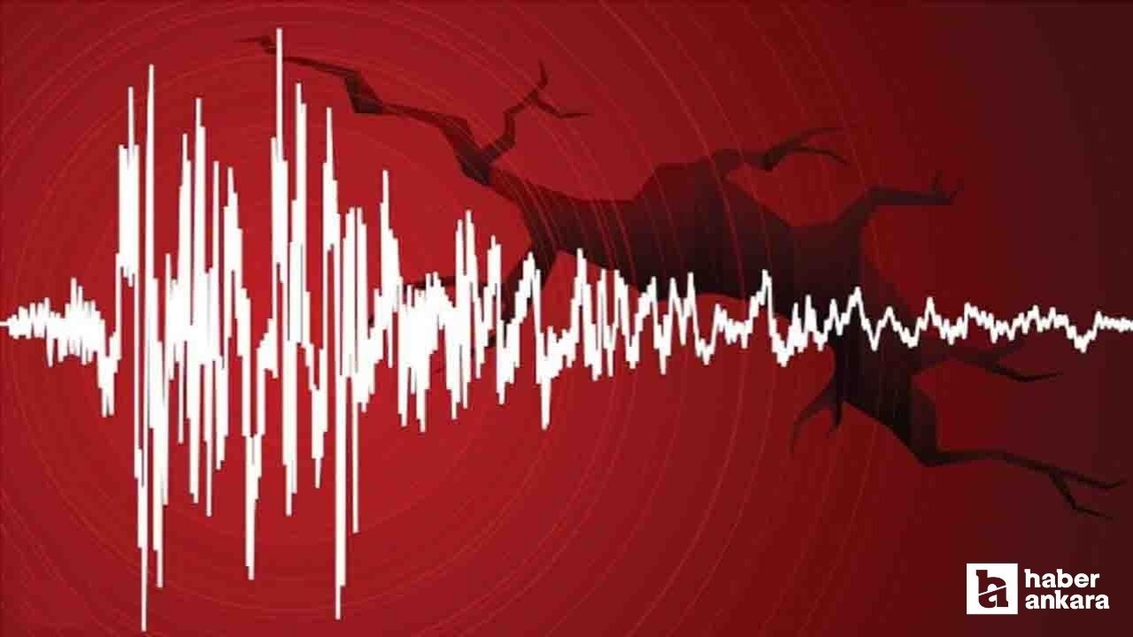 AFAD Akdeniz'de 6 büyüklüğünde deprem olduğunu duyurdu!