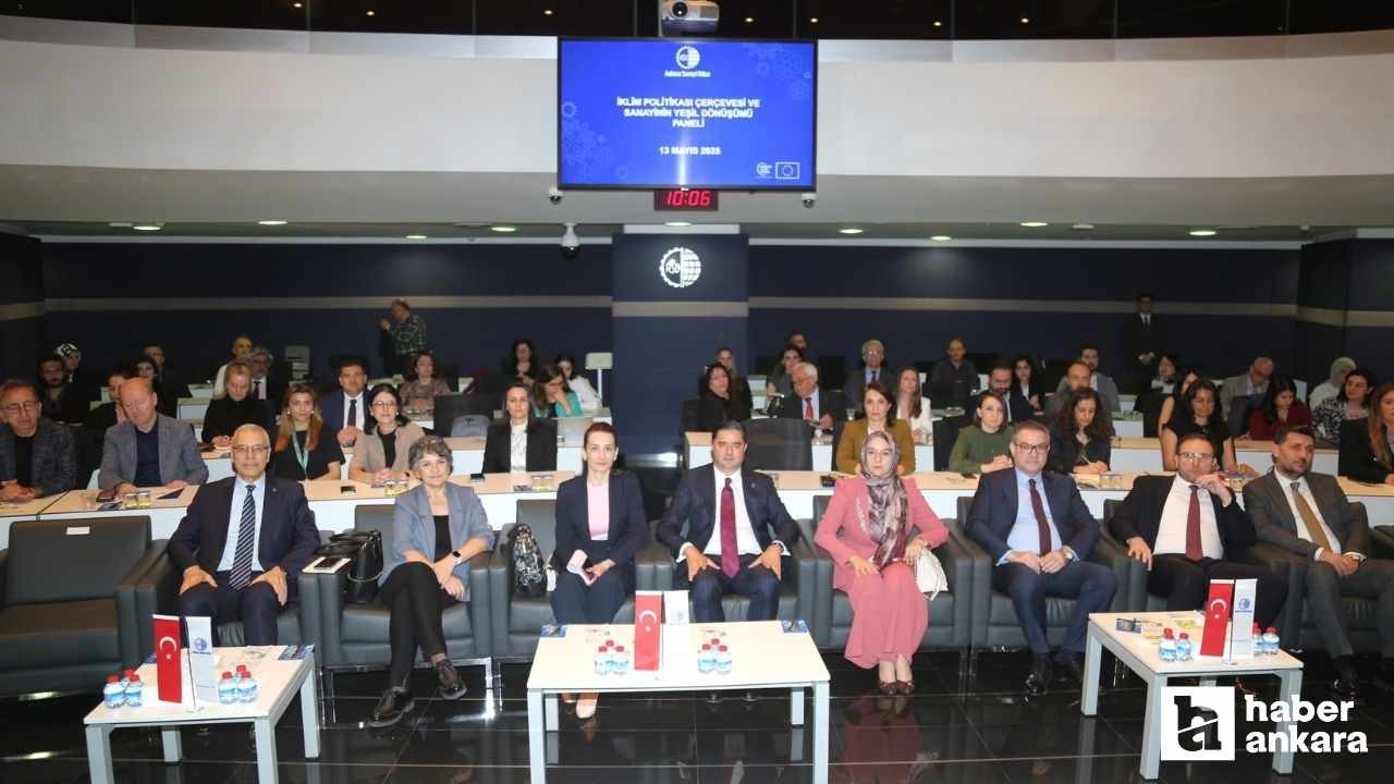 ASO’da 'İklim Politikası ve Yeşil Dönüşüm' Paneli düzenlendi