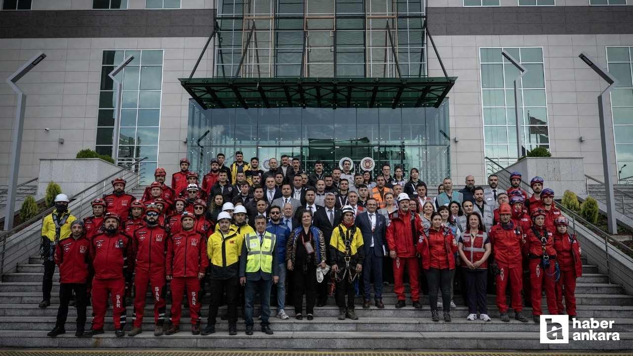 Ankara Üniversitesi'nde deprem senaryosu yazılıp tatbikat yapıldı