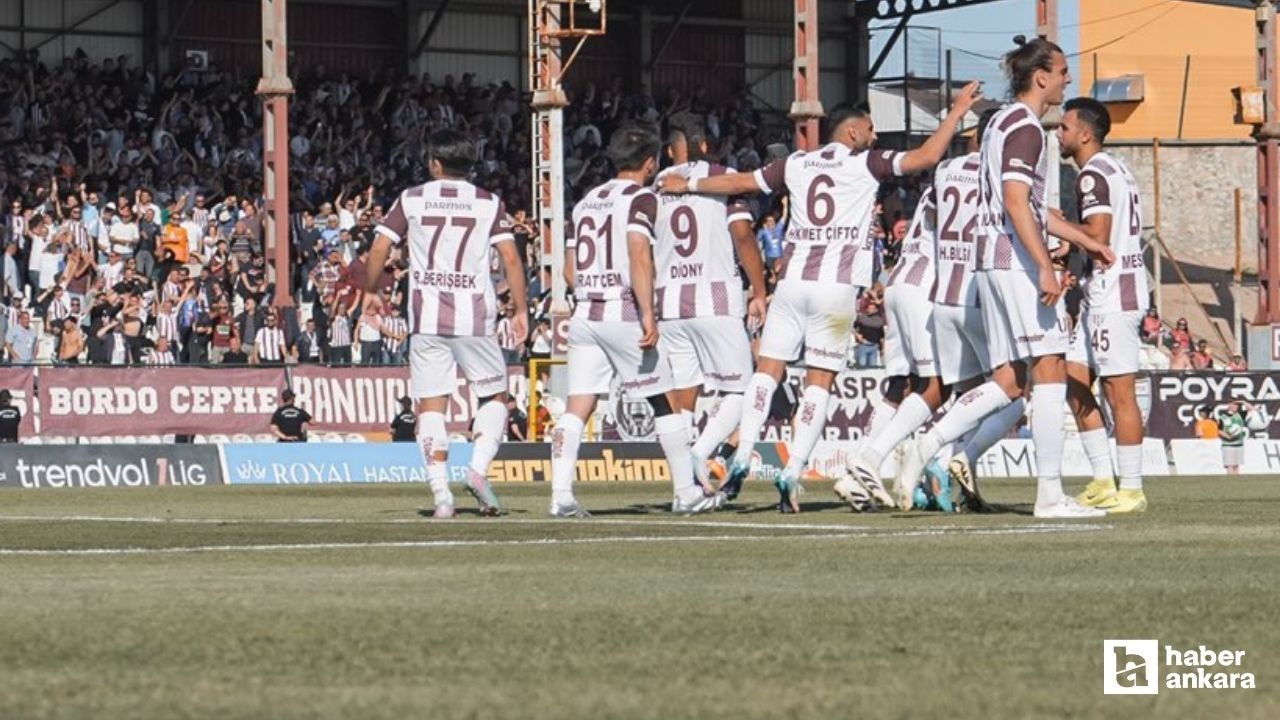 Bandırmaspor Erzurumspor'u 2-0'la geçti