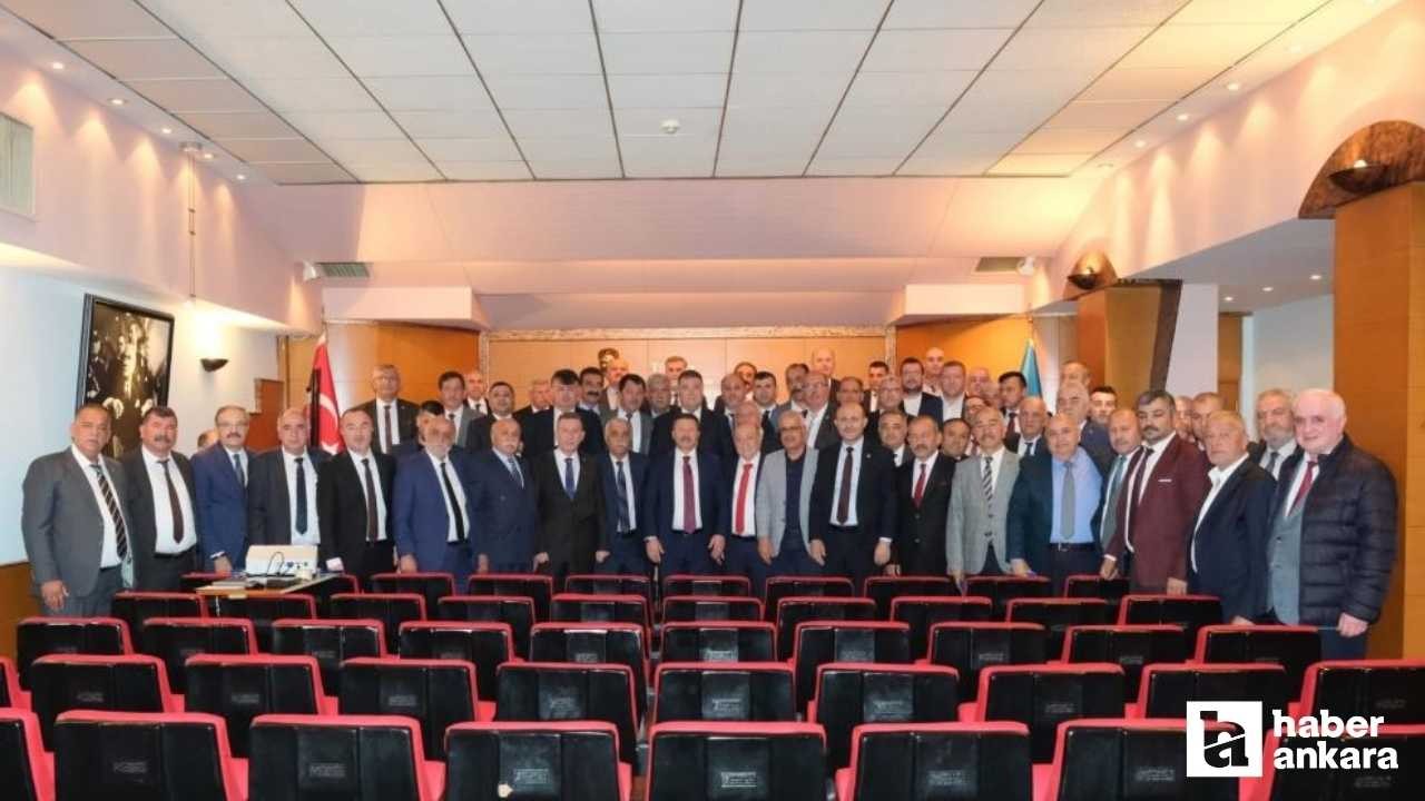 TŞOF İstişare ve Değerlendirme Toplantısı Ankara'da yapıldı