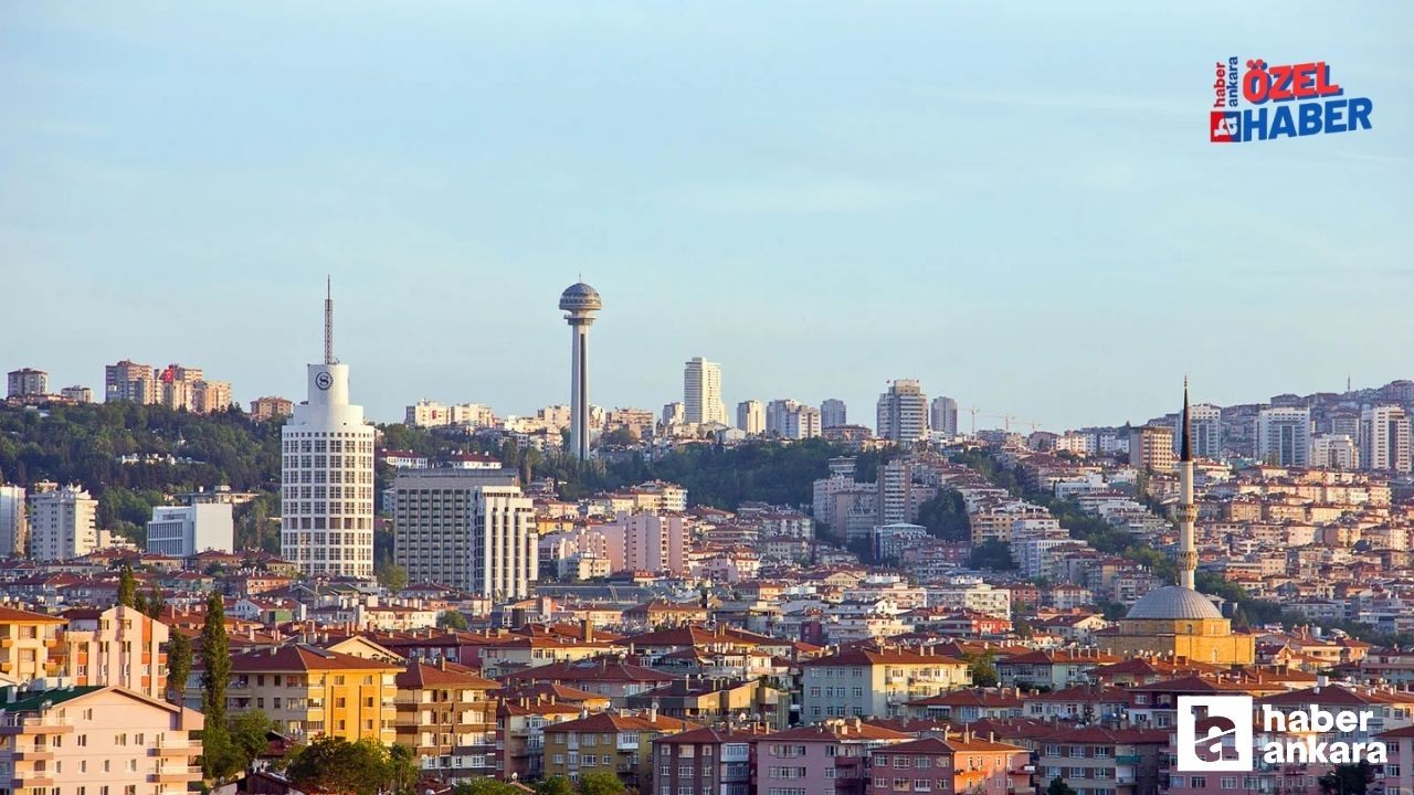 Ankara'da ilçe ilçe ortalama konut fiyatları belli oldu