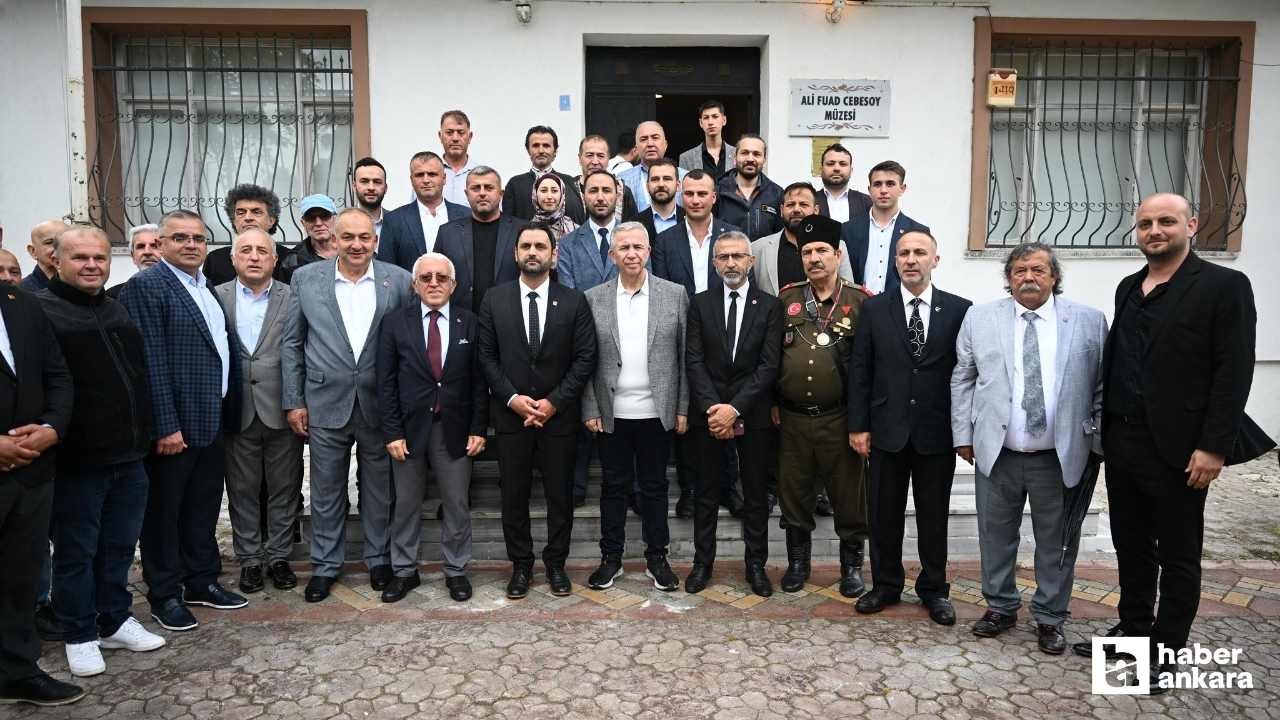 Mansur Yavaş Ayaş-Sapanca İpek Yolu Kültür Rotası'nı yerinde inceledi