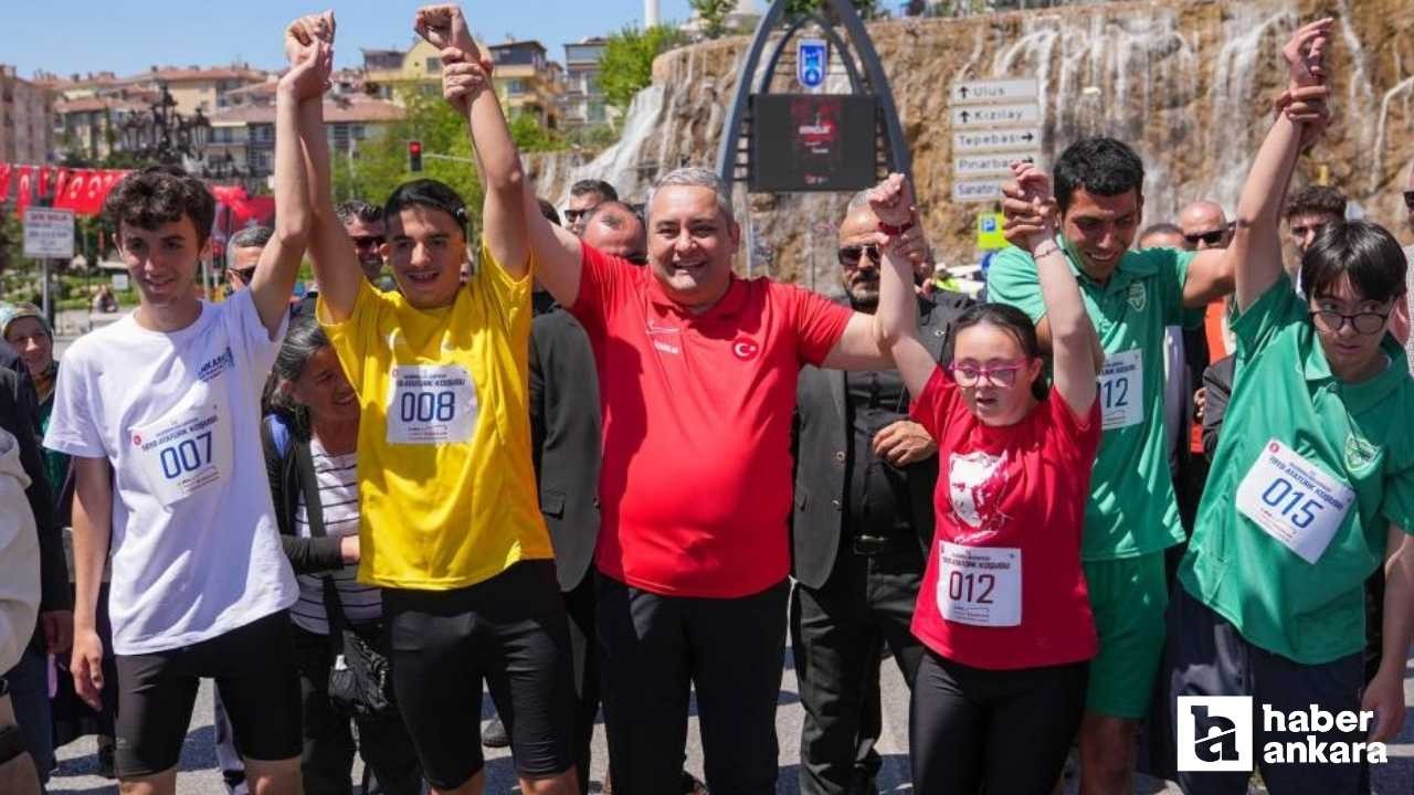 Keçiören Belediyesi, 1919 metrelik Atatürk Koşusu düzenledi