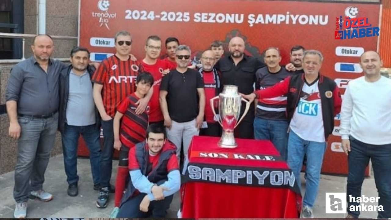 Kupa Gençlerbirliği taraftarı ile buluştu