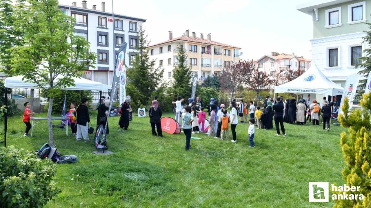 Altındağ'da Gençlik Haftası eğlenceyle dolu geçti