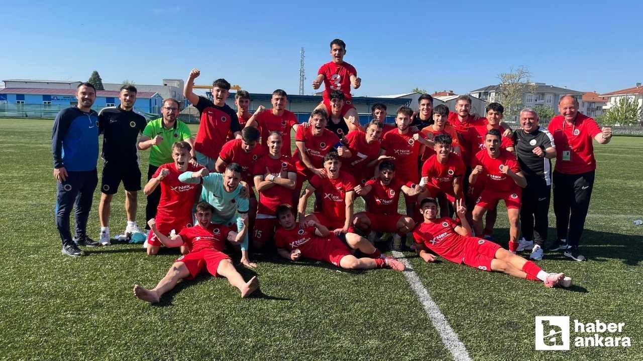 Gençlerbirliği U19 takımı şampiyonluk için mücadele edecek