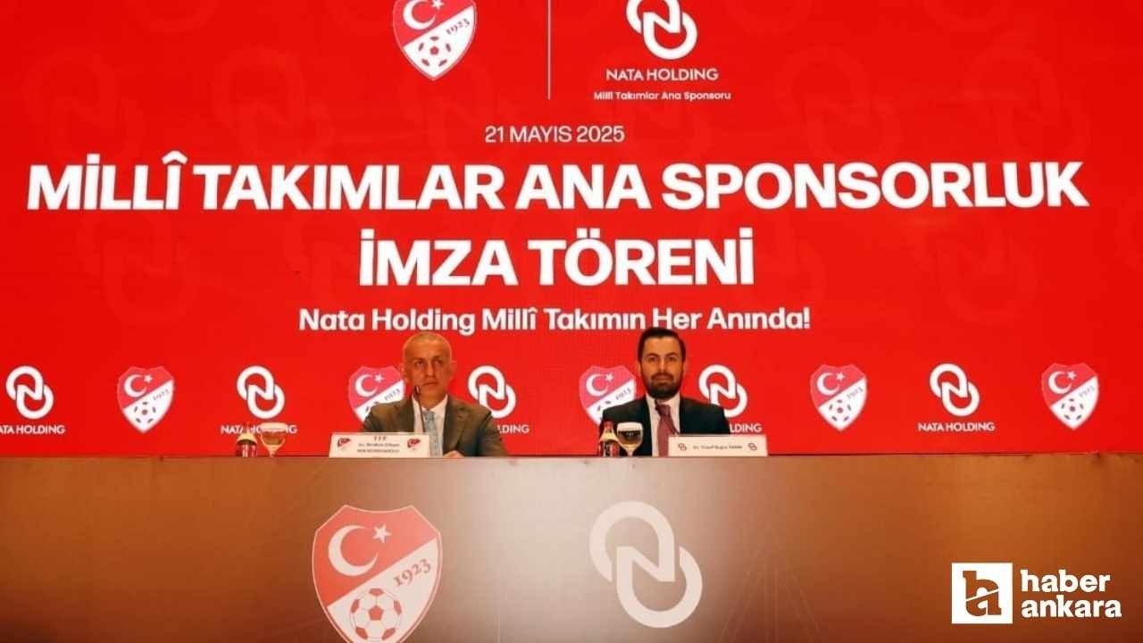 TFF ve NATA Holding sponsorluk anlaşması imzaladı