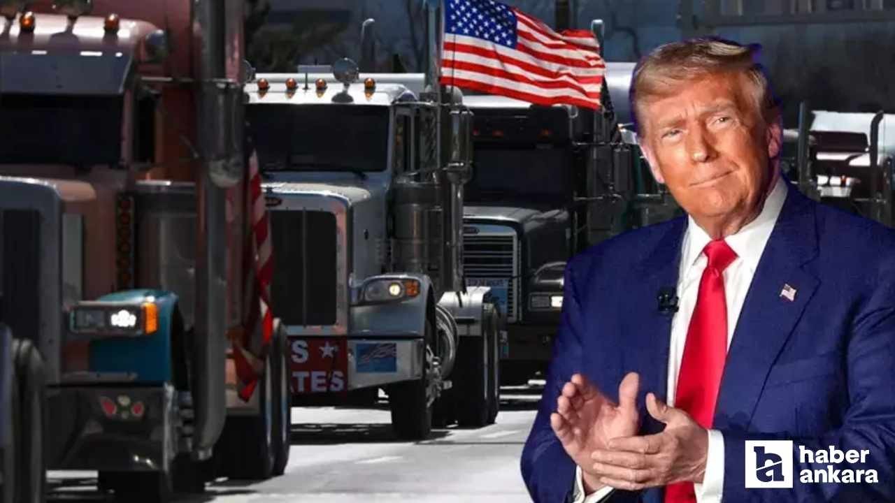 Trump imzaladı: ABD'de kamyon şoförlerine İngilizce şartı geldi