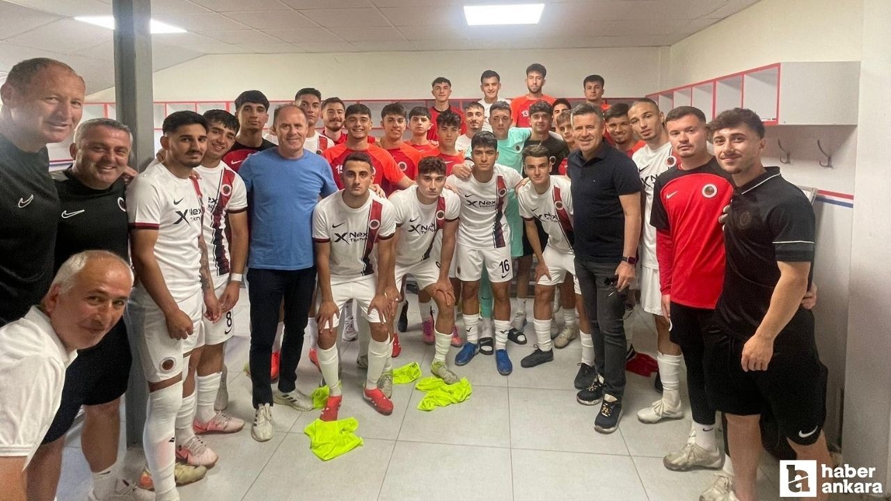 Hüseyin Eroğlu'ndan Gençlerbirliği U19 takımına moral ziyareti