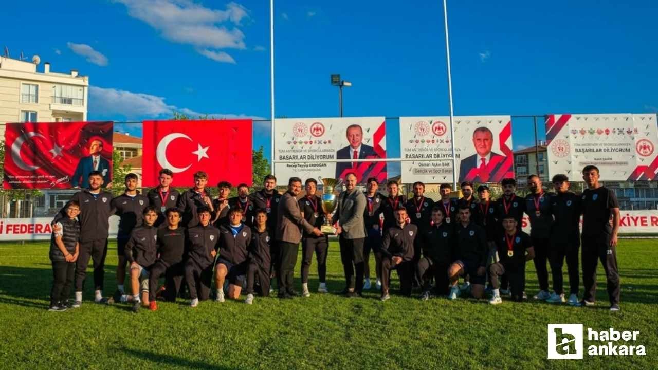Pursaklar Belediye Spor Kulübü'nden yeni kupa!