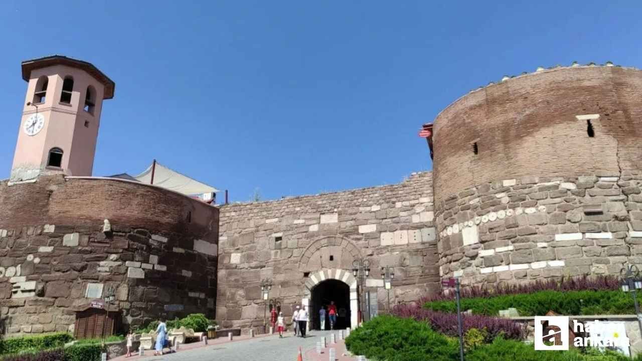 Ankara Kalesi'nin surları restorasyon çalışması ile güçlendirildi