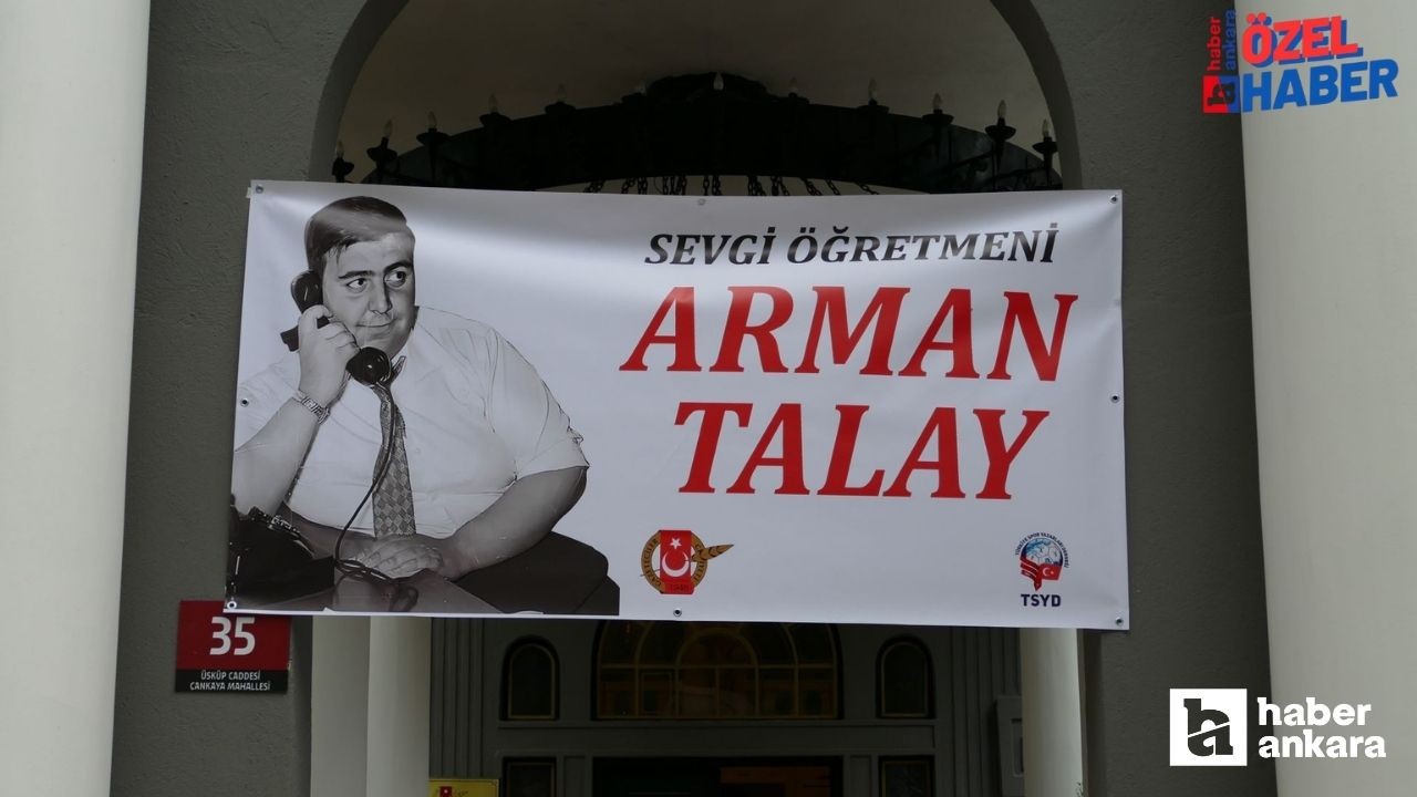 Arman Talay ödülleri sahiplerini buluyor. Haber Ankara'ya bir ödül daha