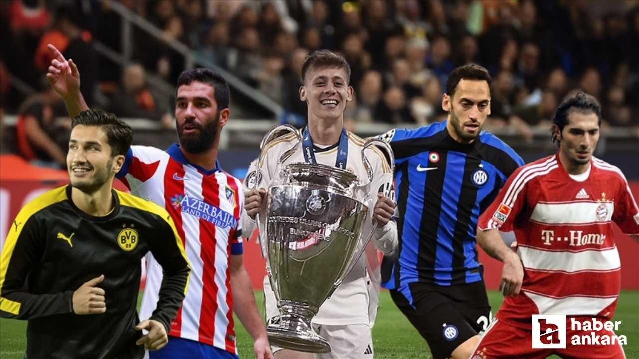 UEFA Şampiyonlar Ligi finalinde kaç Türk futbolcu sahne aldı?