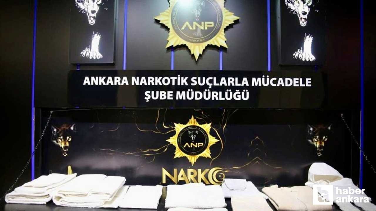 Kahramankazan'da yasaklı madde operasyonu!