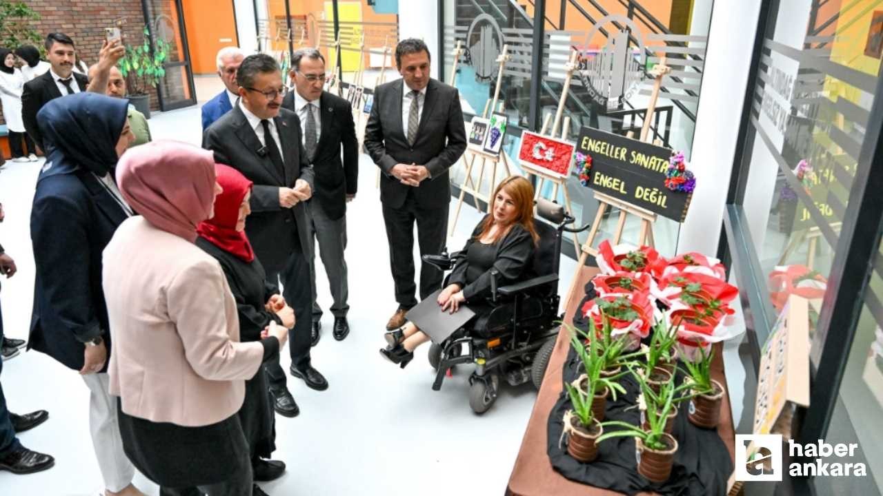 Altındağ Belediyesi'nin Engelsiz Yaşam Merkezi'nde coşku dolu yılsonu
