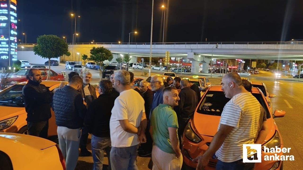 Ankara'da taksicilerin sıra kavgası bıçaklı yaralama ile sonuçlandı