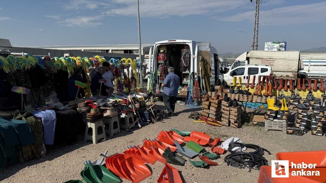 Çubuk'ta Kurban Bayramı öncesi bıçak satışları arttı