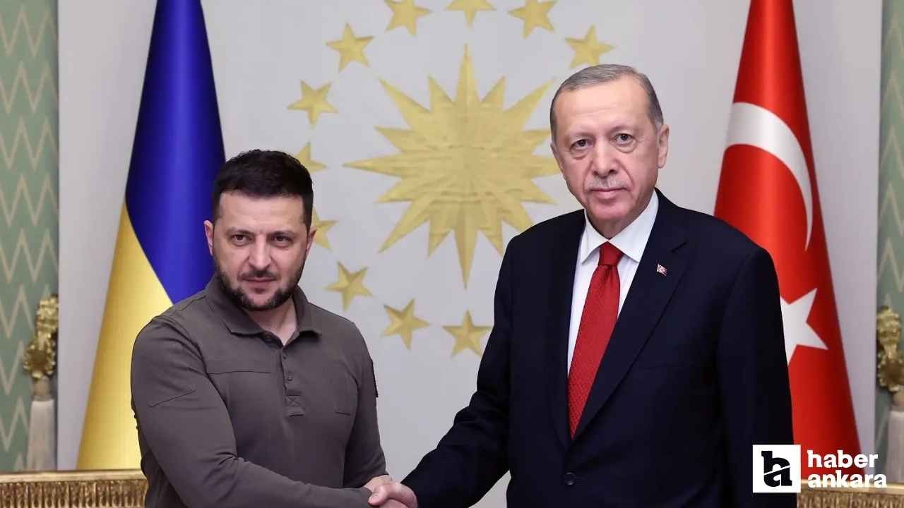 Cumhurbaşkanı Erdoğan, Ukrayna Devlet Başkanı Zelenskiy ile görüştü