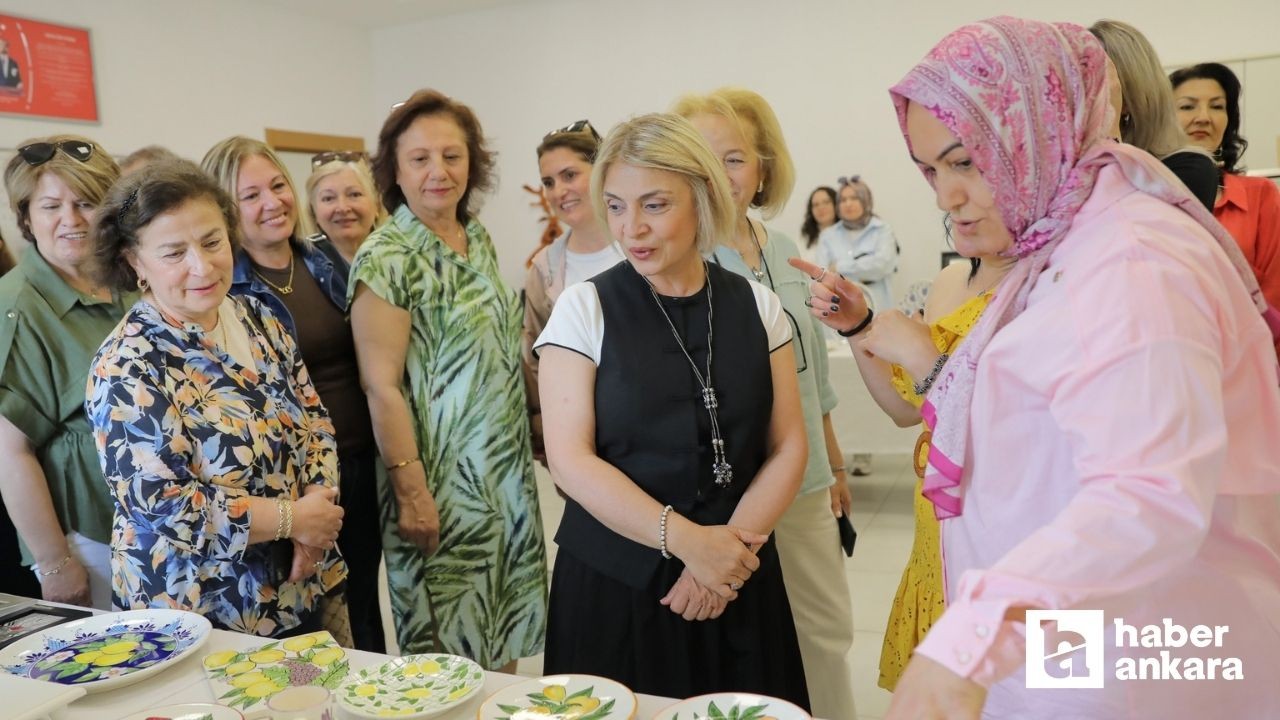 Etimesgut Belediyesi kadınların emeğini ETİSEM sergisi ile gösterdi