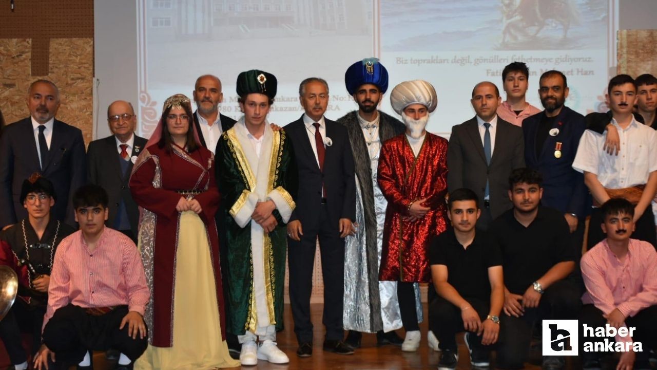 Kahramankazan'da İstanbul'un Fethinin 572. yıl dönümü kutlandı