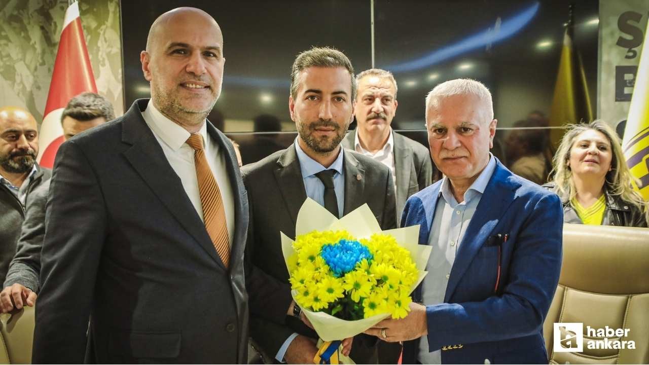 Koray Aydın'dan Ankaragücü'ne hayırlı olsun ziyareti