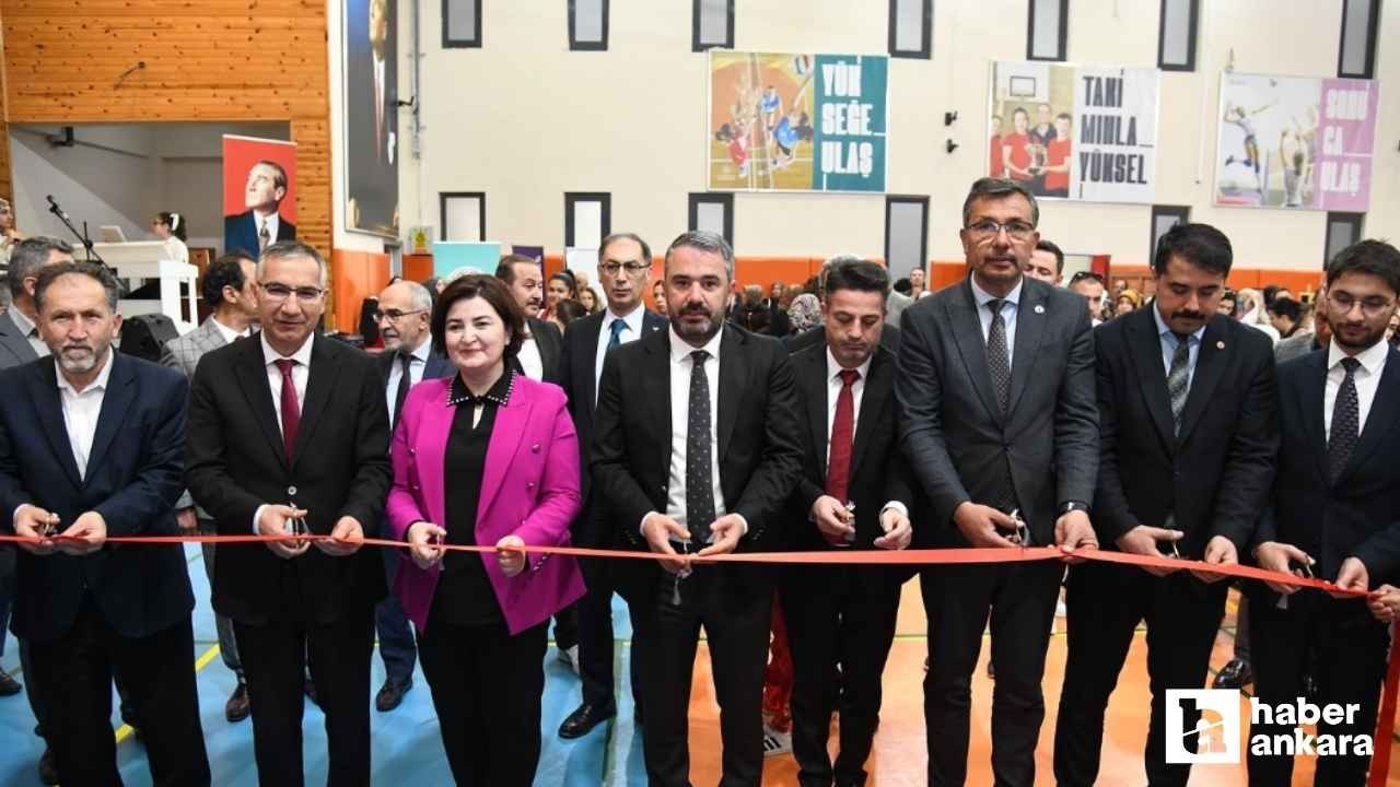 Pursaklar Belediyesi'nin sergisinde el emeği ürünler görücüye çıktı
