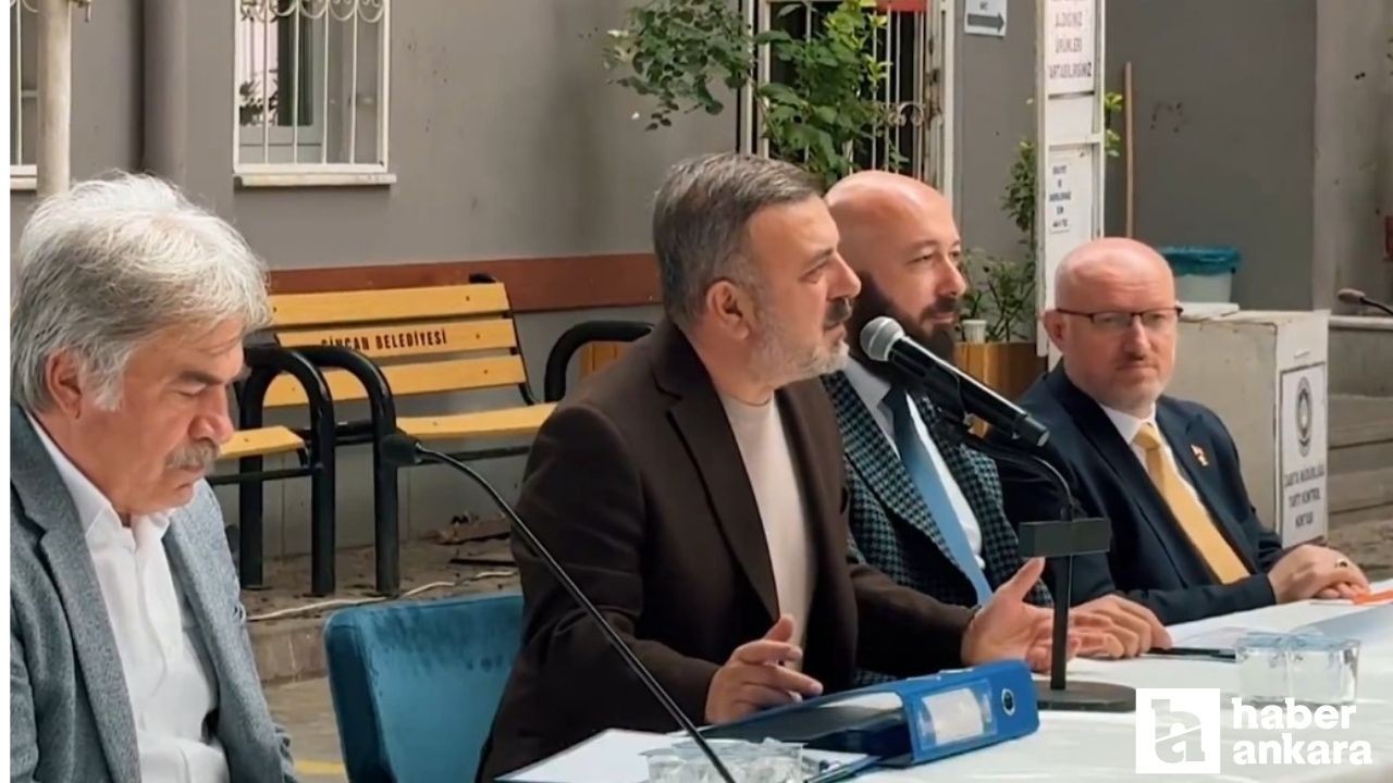 Sincan Belediyesi mahalle toplantılarının son durağı Osmanlı mahallesi oldu