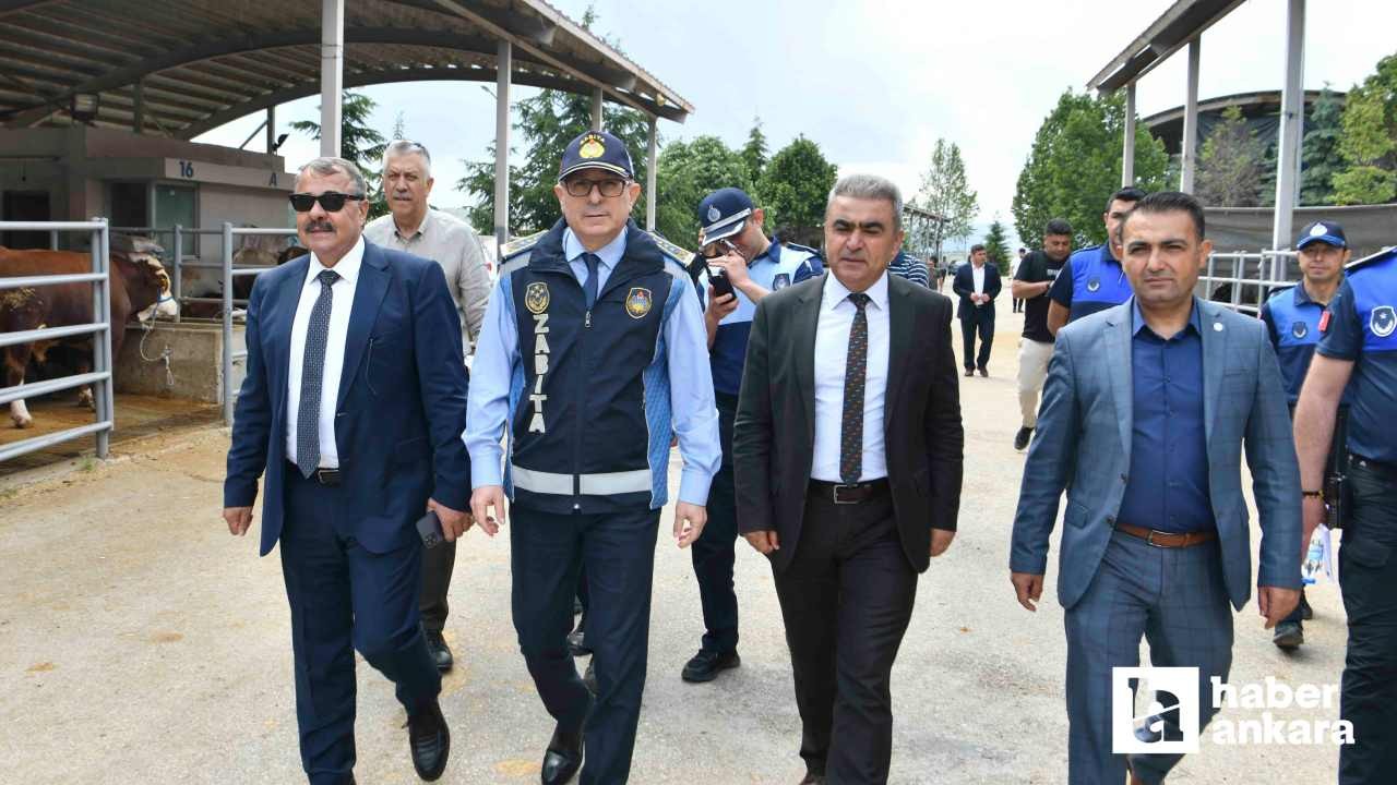 ABB kurban satış ve kesim alanlarında yoğun denetime devam ediyor