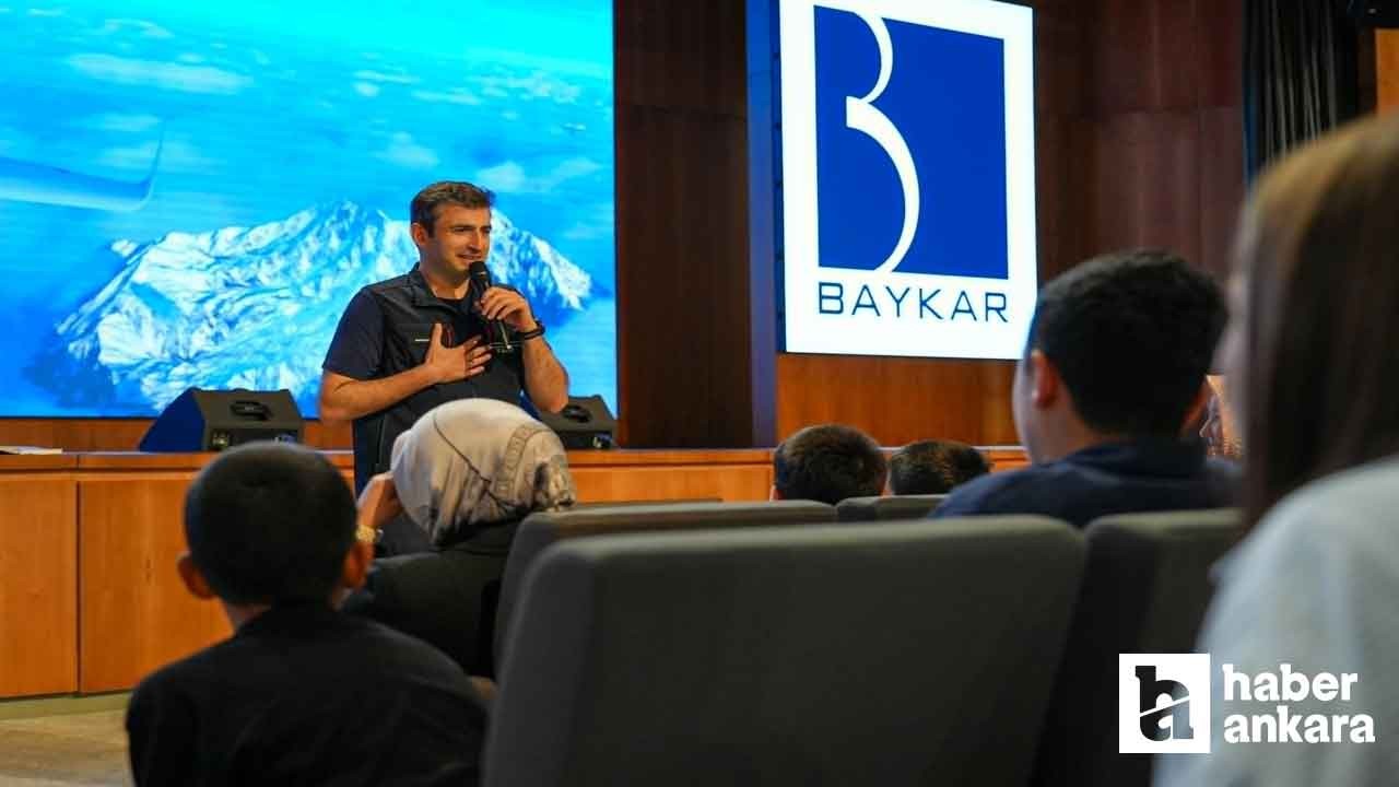 Devlet korumasındaki çocuklar Bakan Göktaş'la Baykar Teknolojiyi ziyaret etti