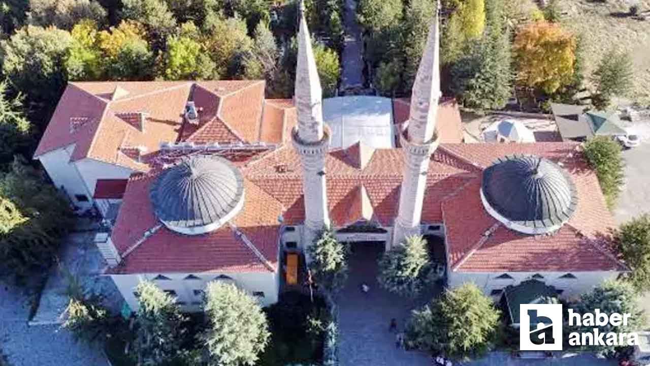 Peygamber Efendimiz ziyaret edilsin buyurmuş! İşte Ankara'daki o dergah