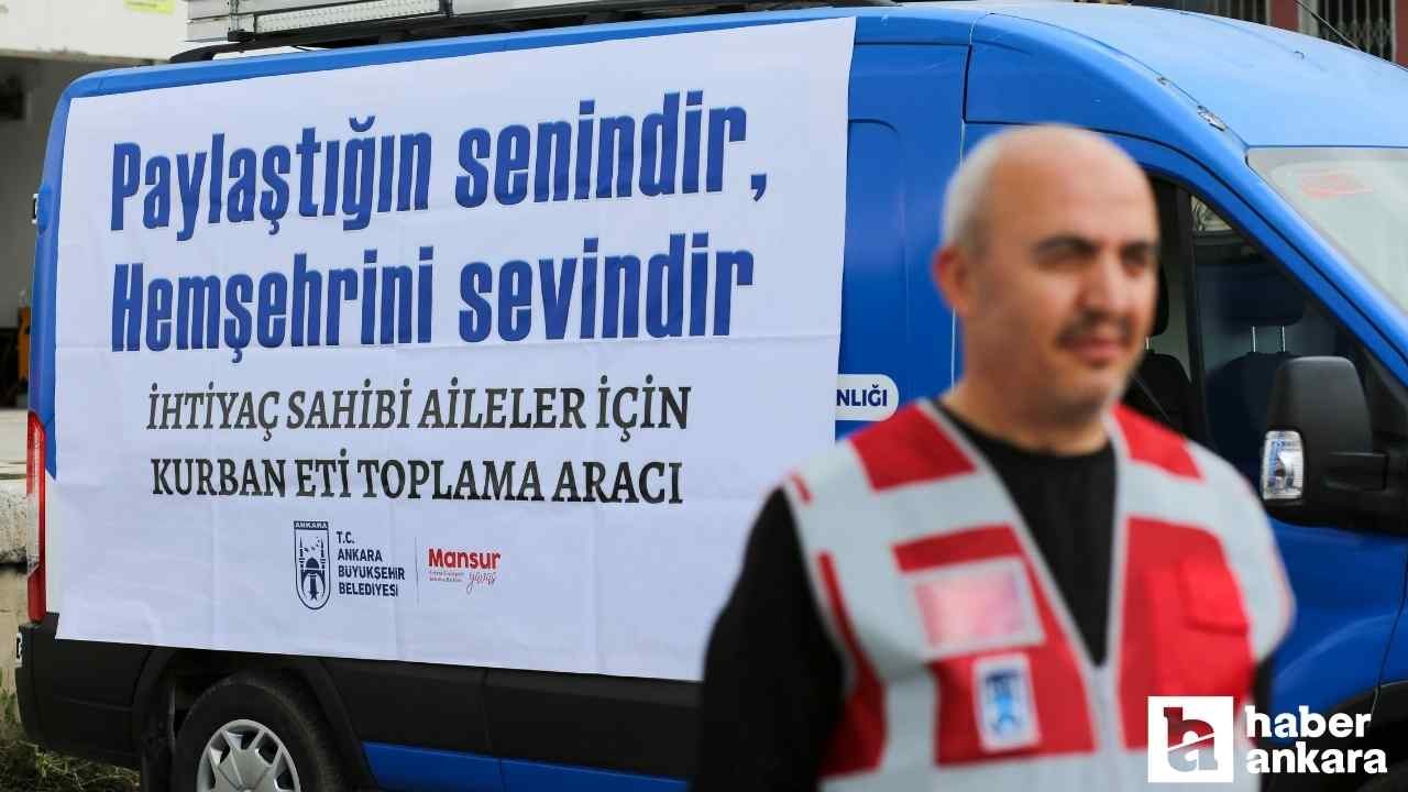 ABB ihtiyaç sahipleri için kurban etini bu noktalardan alacak