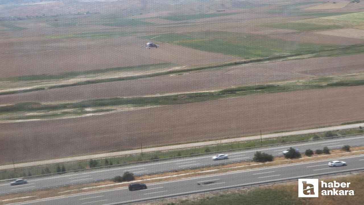 Ankara'da hava destekli trafik denetimleri aralıksız devam ediyor