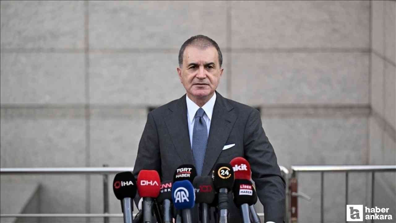 Ömer Çelik'ten Zeyrek paylaşımı: 'Geçmiş olsun dileklerimizi iletiyoruz'
