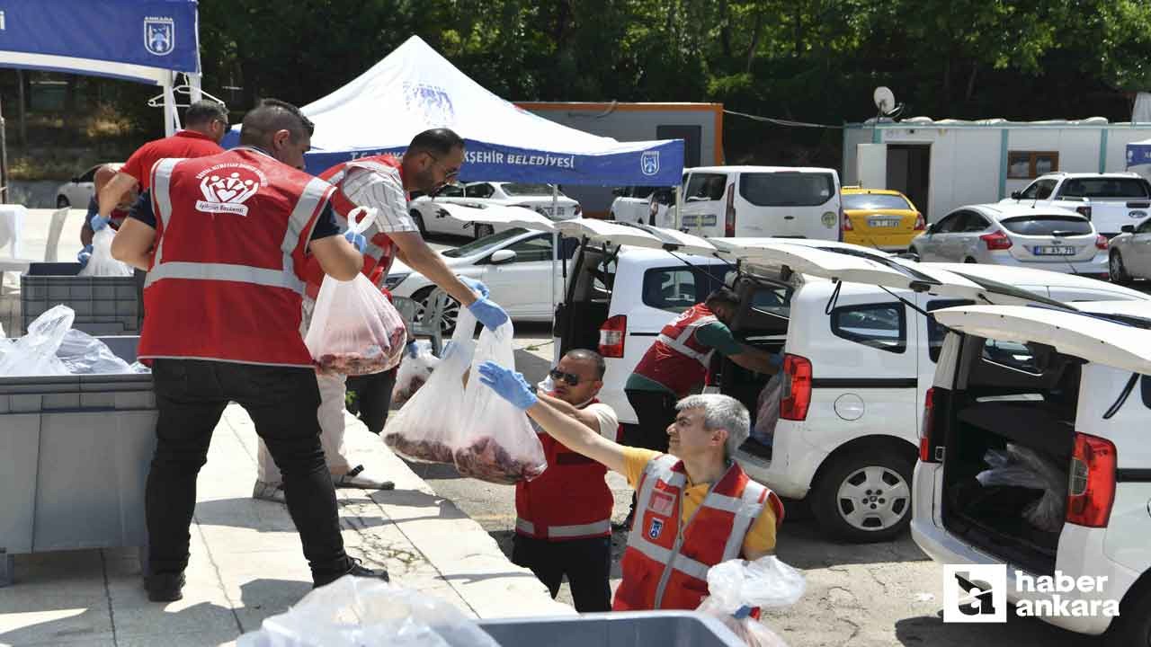 ABB 3 tondan fazla eti ihtiyaç sahiplerine ulaştırdı