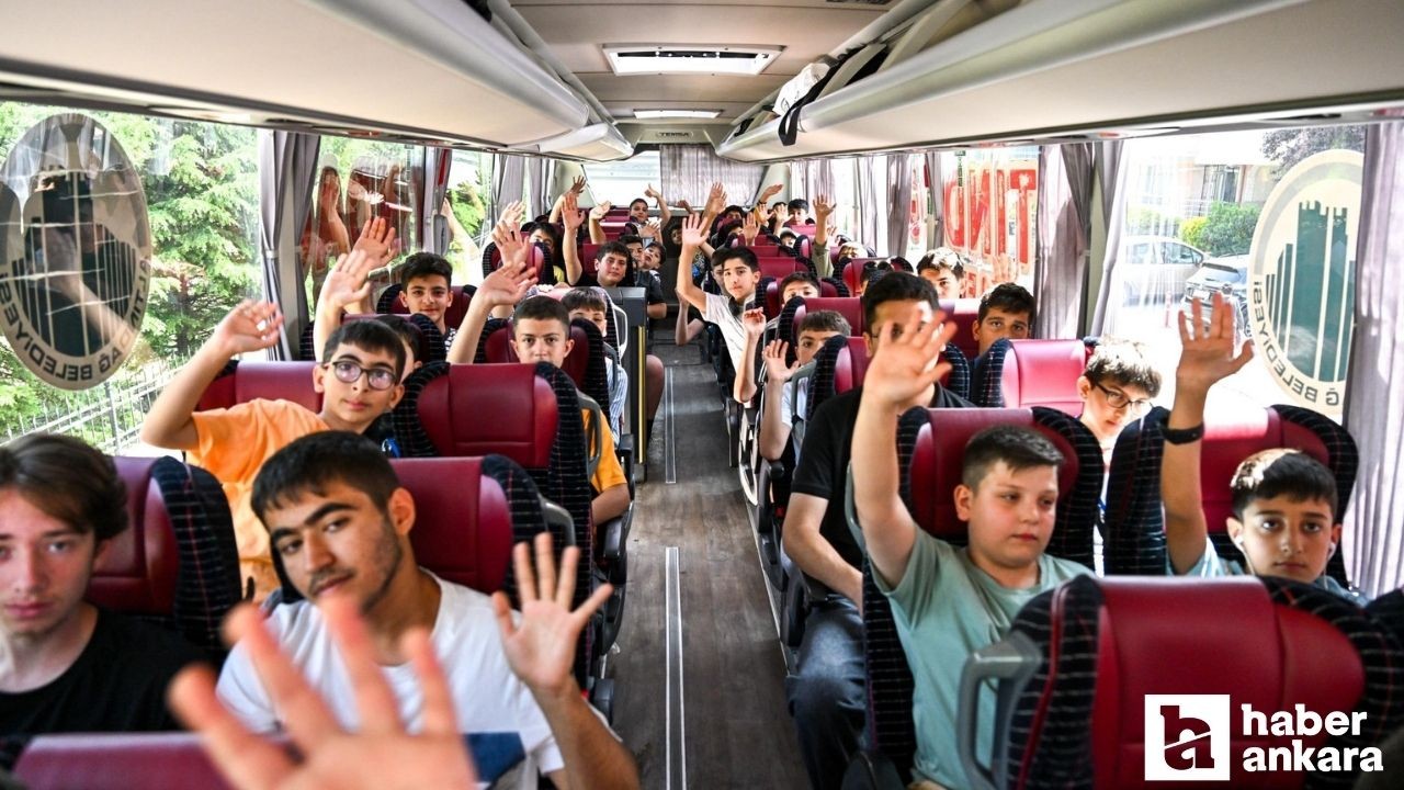 Altındağ Belediyesi Gençlik Merkezi öğrencileri Kayseri Erciyes'e gitti