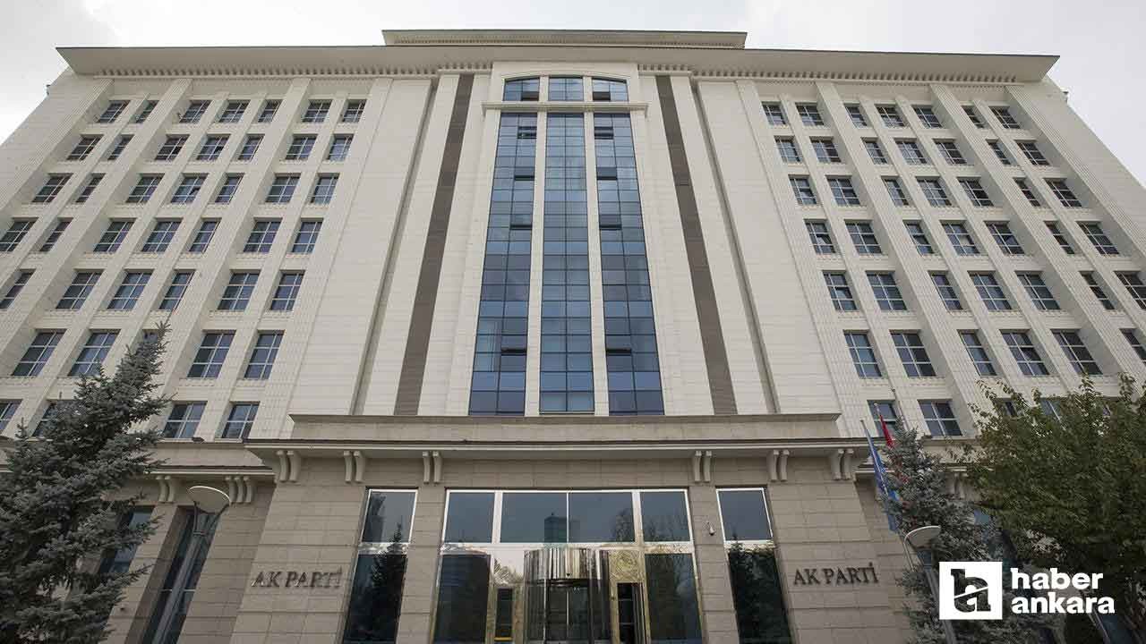 AK Parti TBMM Başkanlık Divanı üyeleri belirlendi