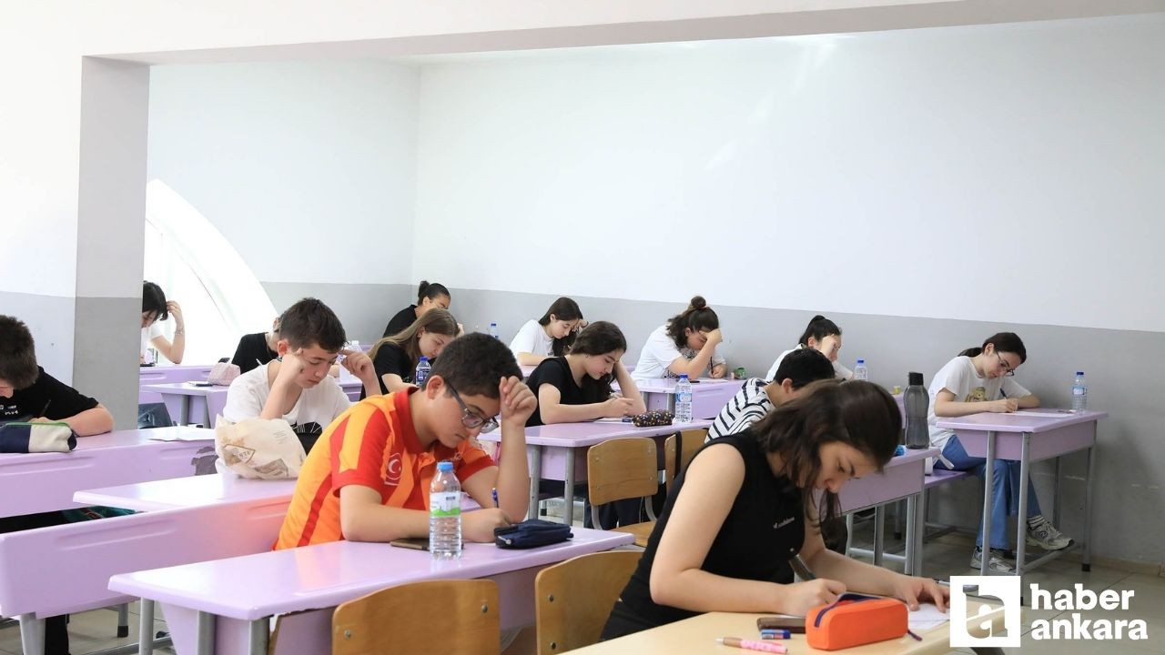 Keçiören Belediyesi LGS deneme sınavı düzenledi
