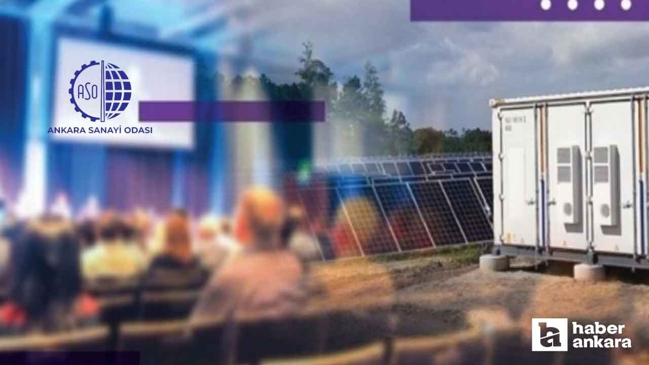 ASO’dan Güneş Enerjisi ve Enerji Depolama Semineri